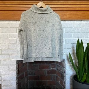 Marine Layer Beige Turtleneck Sweater
